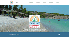 Desktop Screenshot of campingisthmia.gr